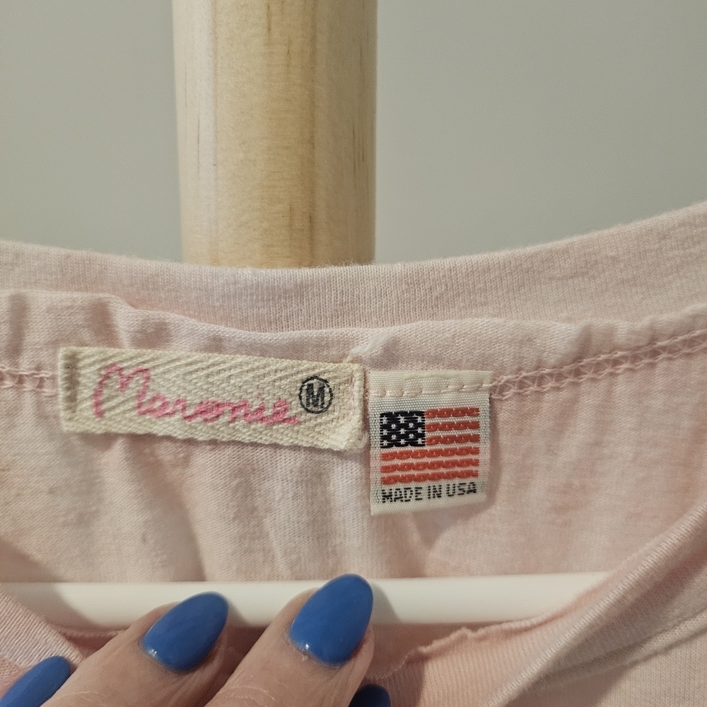 Maronie PJ Set, Shirt And Shorts, Size M - Picture 2 of 6